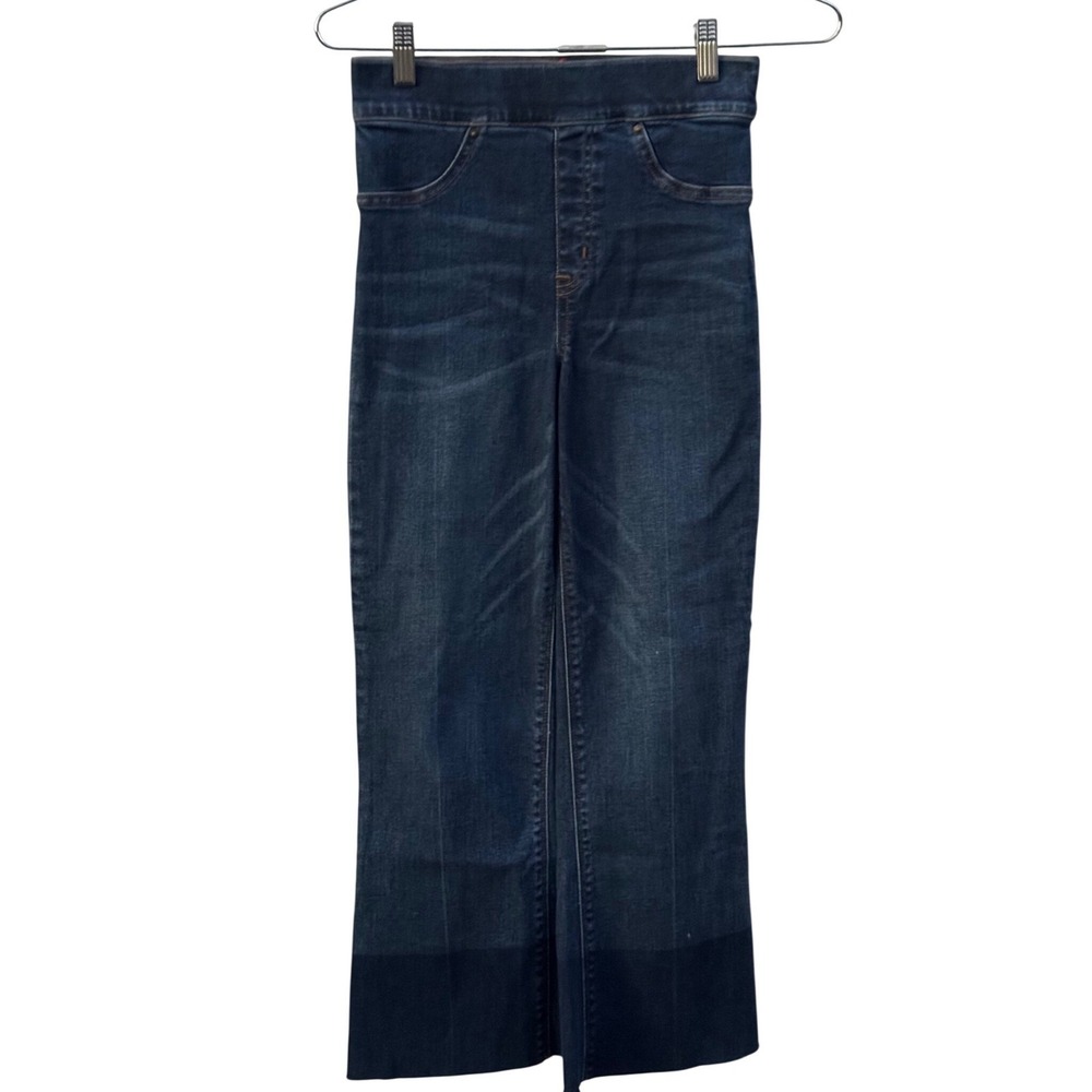 SPANX High Rise Shaping Jeans Womens XS Dark Wash Stretch Pull On Sculpting